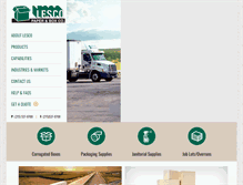 Tablet Screenshot of lescopaper.com